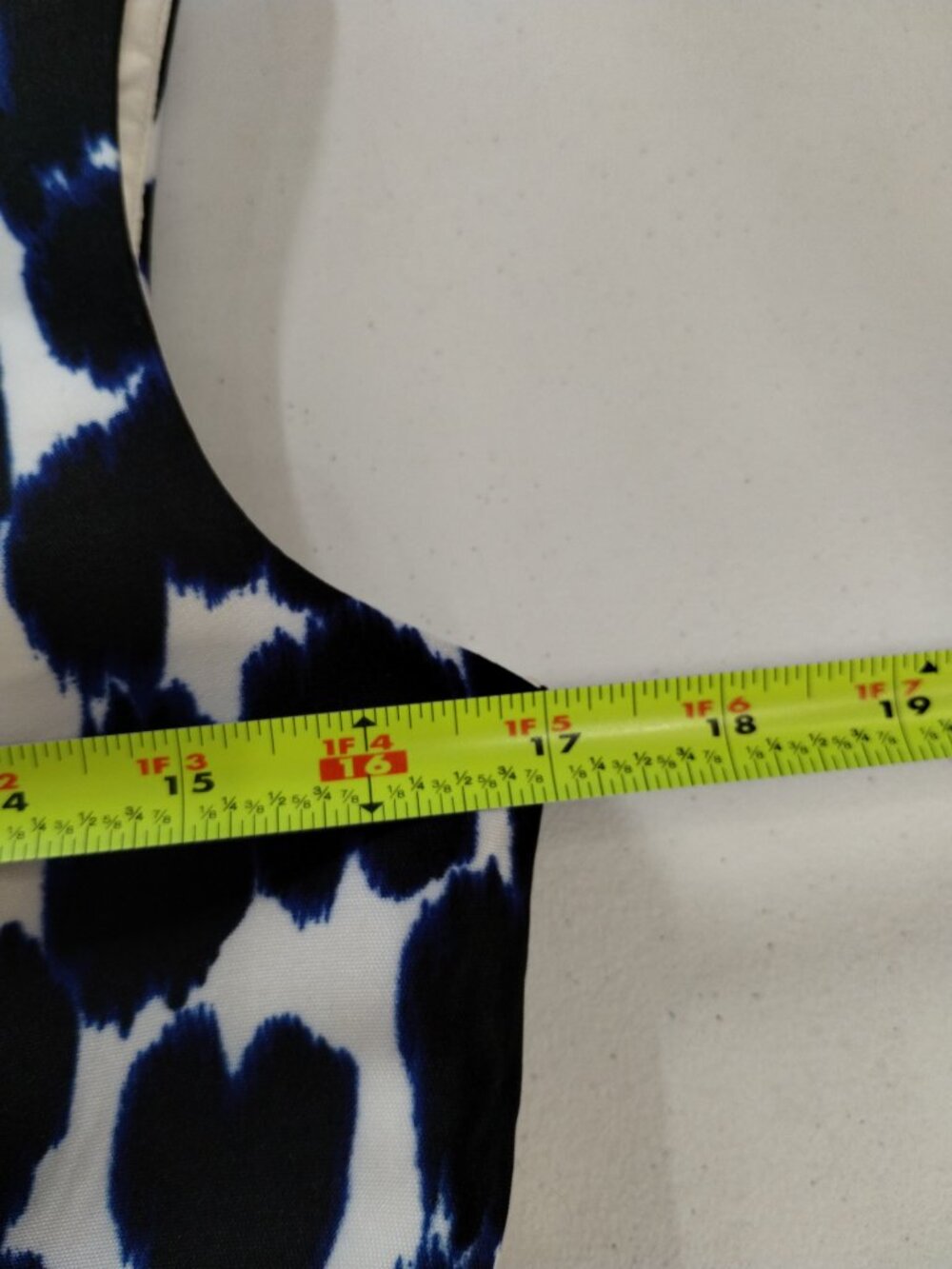 Kate Spade New York Blue & Black Leopard Print Sleeveless Fit & Flare Dress SZ 4 - Picture 11 of 11